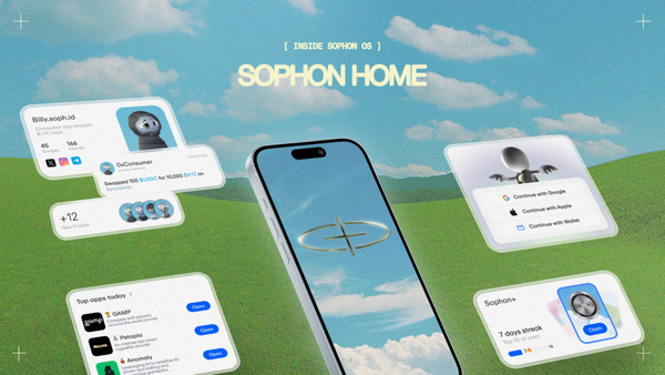 Sophon Home: Your Gateway to Crypto-Powered Experiences