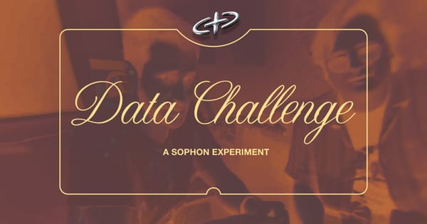 Sophon Presents: The Data Challenge